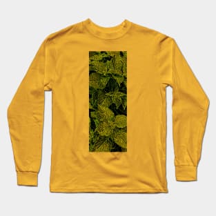 Green coleus leaves Long Sleeve T-Shirt